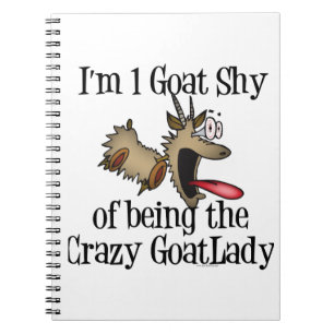 Cuaderno La loca dama de cabra GetYerGoat