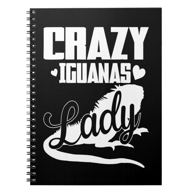 Cuaderno La loca dama de la iguana (Frente)
