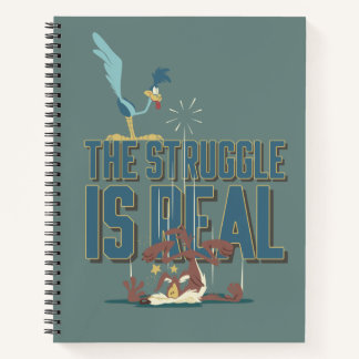 Cuaderno La Lucha Es Real ROAD RUNNER™ Y Wile E. Coyote