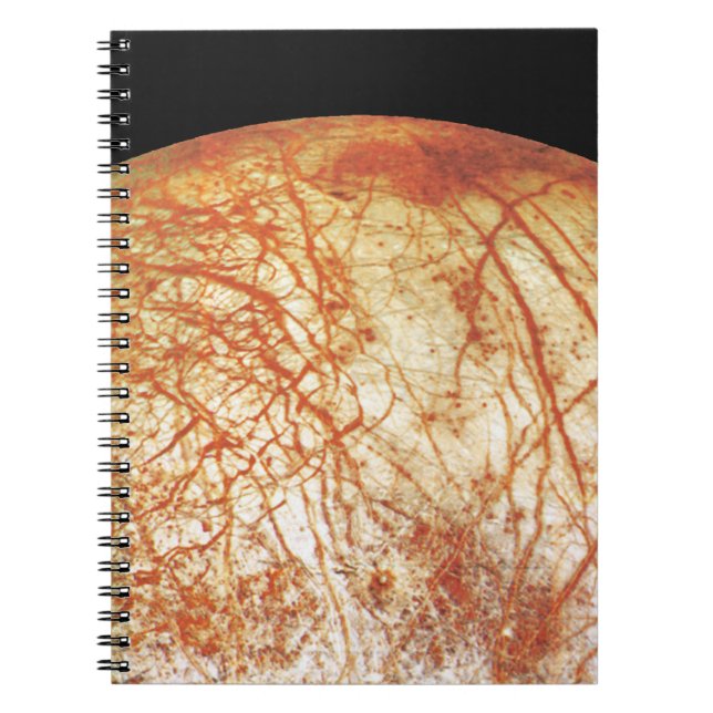 Cuaderno La luna de Júpiter Europa (Frente)
