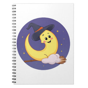Cuaderno La luna lleva gorra de brujas
