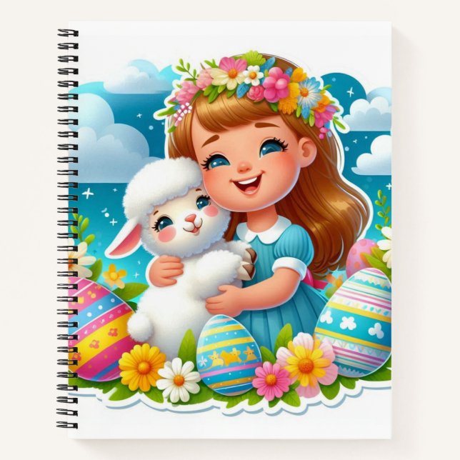 Cuaderno La luz del cordero pequeño: Encanto clásico (Anverso)