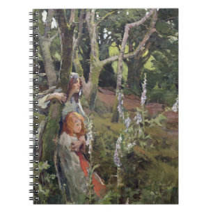 Cuaderno La madera encantada (aceite sobre lienzo)