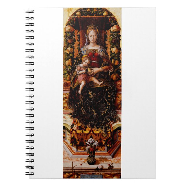 Cuaderno La Madonna della Candeletta de Carlo Crivelli (Frente)