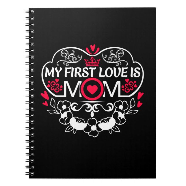 Cuaderno La Madre Arte Mi Primer Amor Es Mamá (Frente)