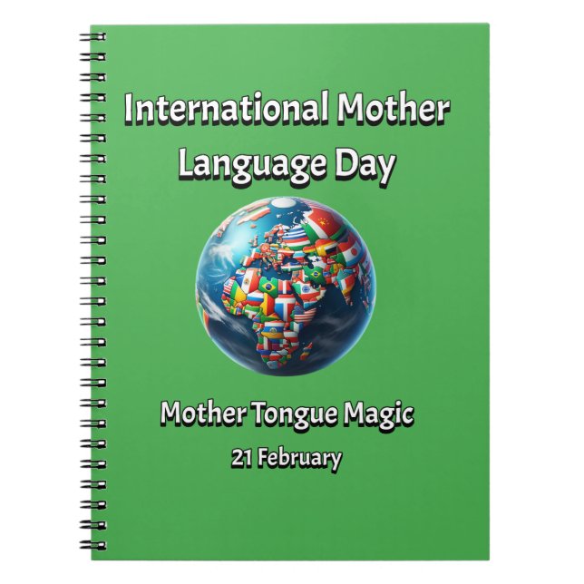 Cuaderno La magia de la lengua materna. Día de la Lengua Ma (Frente)