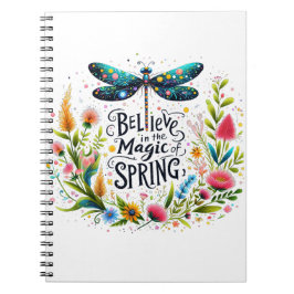 Cuaderno La magia de las flores de primavera