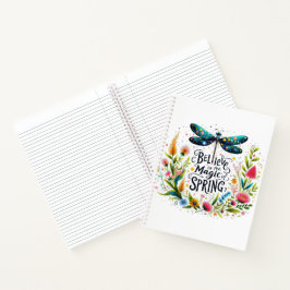 Cuaderno La magia de las flores de primavera