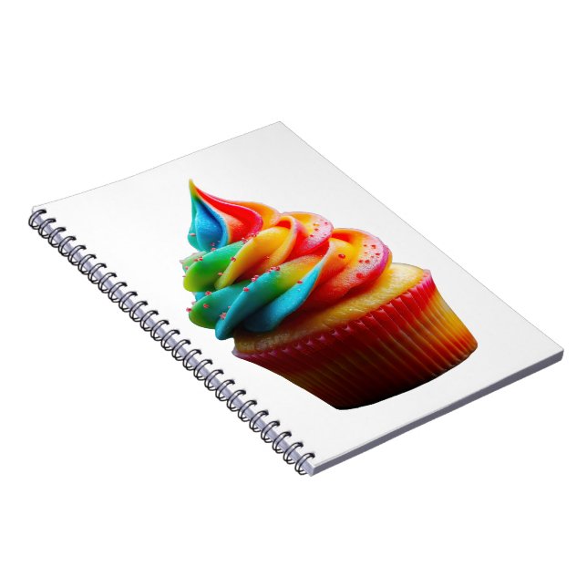 Cuaderno La magnífica magdalena arcoíris de SlipperyJoe's g (Lado Derecho)