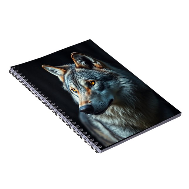 Cuaderno "La majestad de lo salvaje: los Alfa en el bosque" (Lado Derecho)