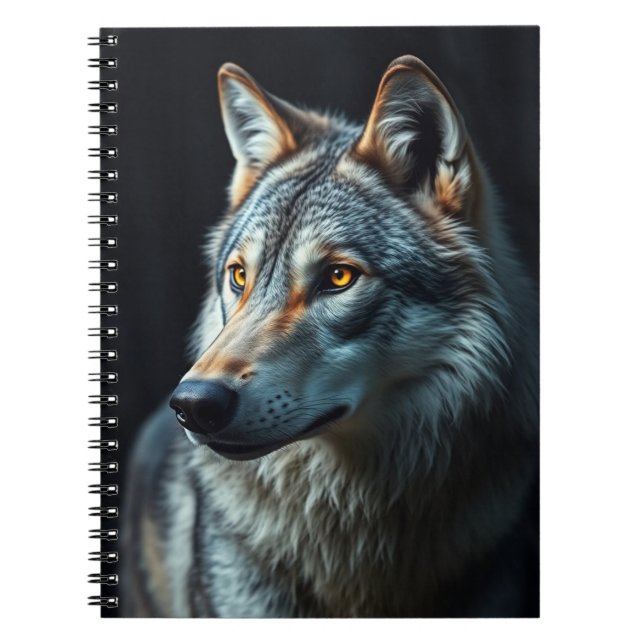 Cuaderno "La majestad de lo salvaje: los Alfa en el bosque" (Frente)