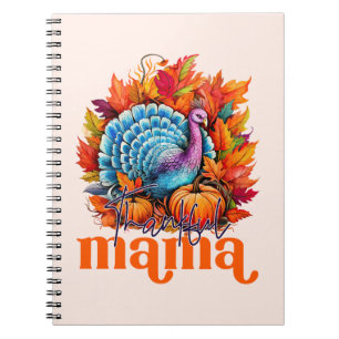 Cuaderno La mamá agradecida Turquía y el otoño abandonan el