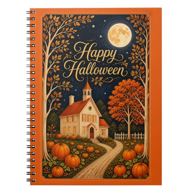 Cuaderno La Mansión de la Luna de la Cosecha (Frente)