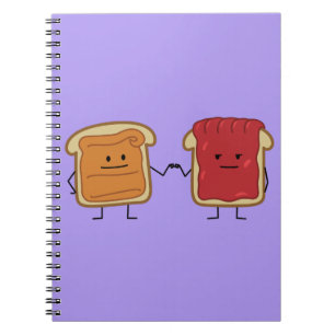 Cuaderno La mantequilla de cacahuete y el puño de la jalea