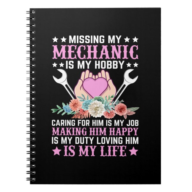 Cuaderno La mecánica es mi vida (Frente)