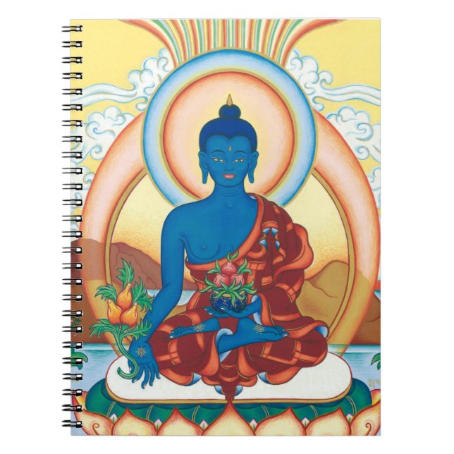 Cuaderno La medicina Buda - amo de la cura (Frente)