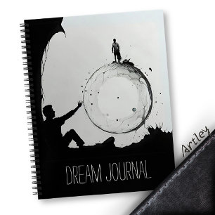 Cuaderno La meditación de Dream Journal de los hombres míst