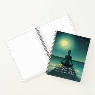 Cuaderno La meditación del yoga en la cita del Océano Estre