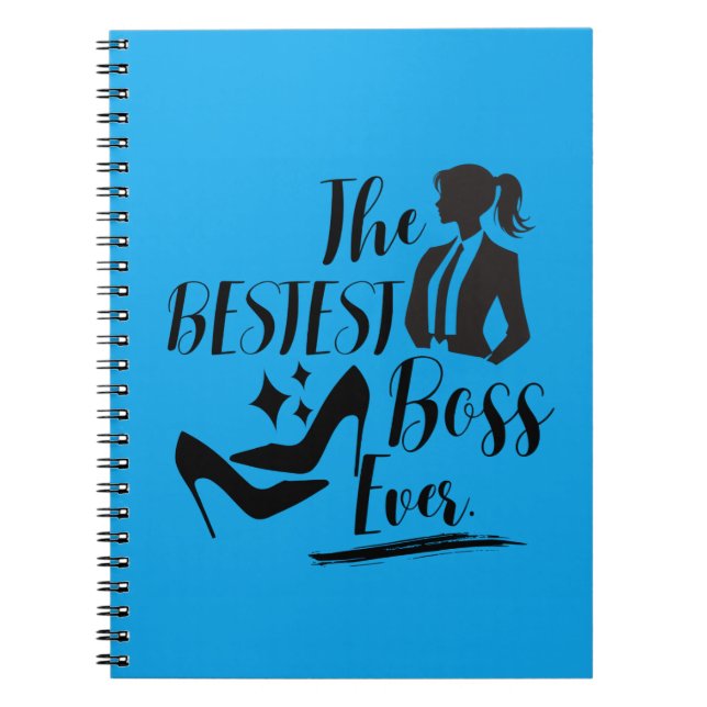 Cuaderno La mejor dama jefe (Frente)