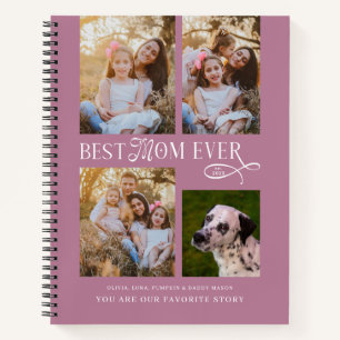 Cuaderno La mejor mamá de todas 4 fotos Nuestra historia fa