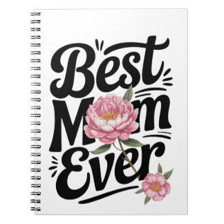 Cuaderno "La mejor mamá de todos los tiempos"