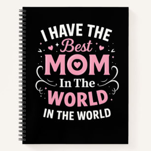 Cuaderno La mejor mamá del mundo