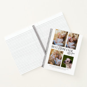 Cuaderno La mejor mamá del mundo 4 fotos Nuestra historia f
