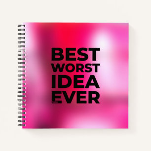 Cuaderno La mejor peor idea del portátil