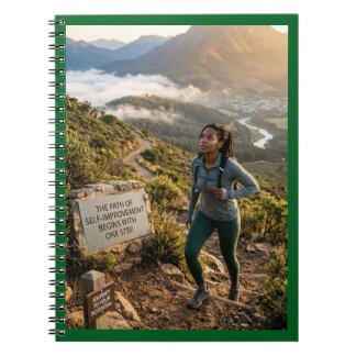 Cuaderno La mejora personal es un viaje, no un destino