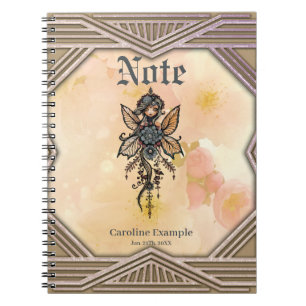 Cuaderno La melodía de la naturaleza, la danza del hada flo