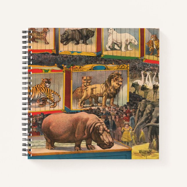 Cuaderno La Menagerie Más Grande Y Completa De John Robinso (Anverso)