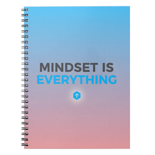 Cuaderno La Mentalidad lo Es Todo – Nota Motivacional Gradi (Frente)