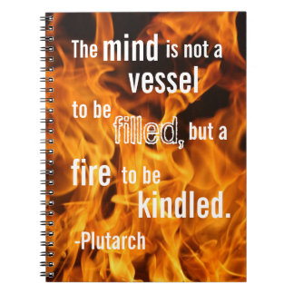 Cuaderno La mente, fuego