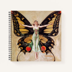 Cuaderno La metamorfosis de la chica flapper a mariposa 192