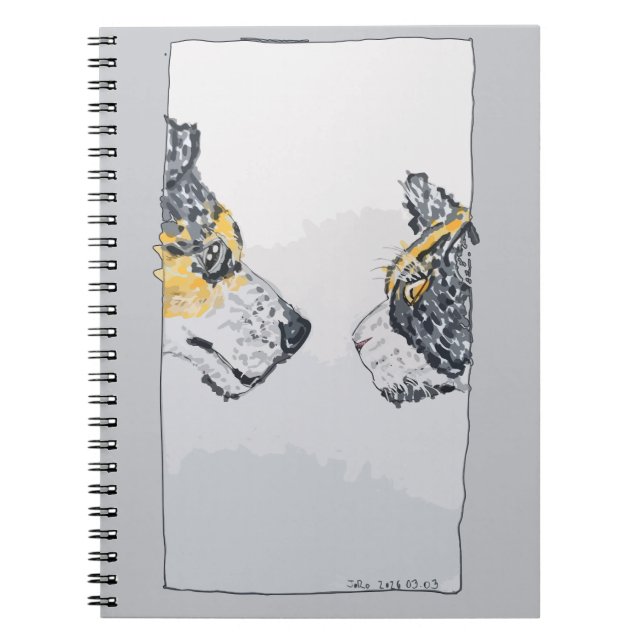 Cuaderno La Mirada Fija (Frente)