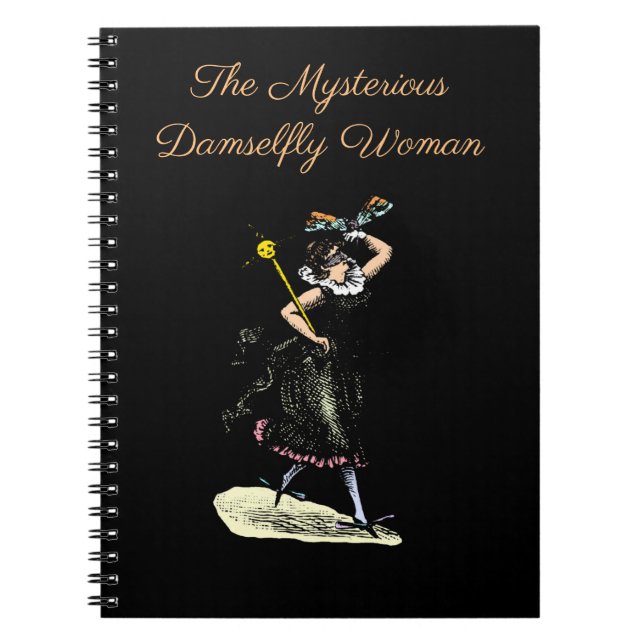 Cuaderno La misteriosa mujer de Damselfly (Frente)