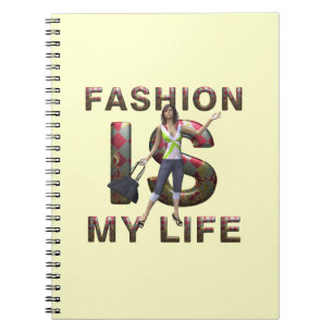 Cuaderno La moda de la CAMISETA es mi vida