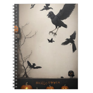 Cuaderno La Moda gótica se enfrenta a la diversión de Hallo