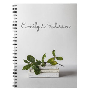 Cuaderno la moda reserva el diario personalizado