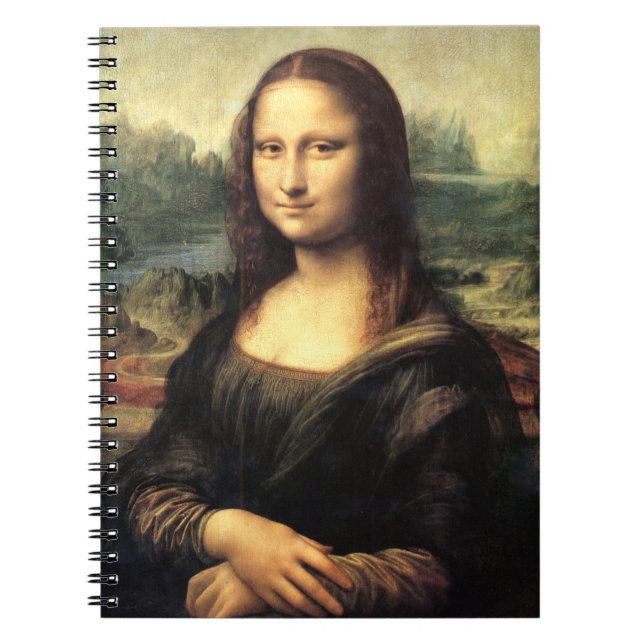 Cuaderno La Mona Lisa Leonardo da Vinci (Frente)