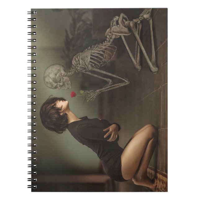 Cuaderno La muerte y la joven mujer (Frente)