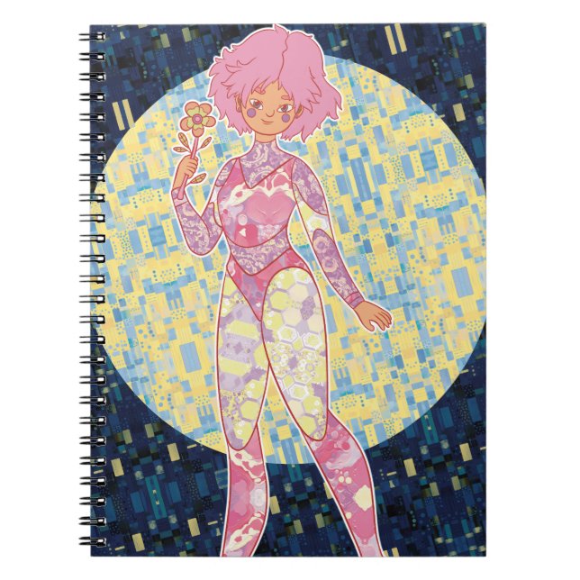 Cuaderno La mujer del espacio (Frente)