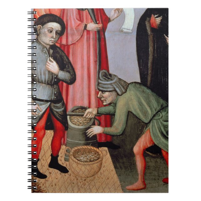 Cuaderno La multiplicación milagrosa del grano, detalle (Frente)