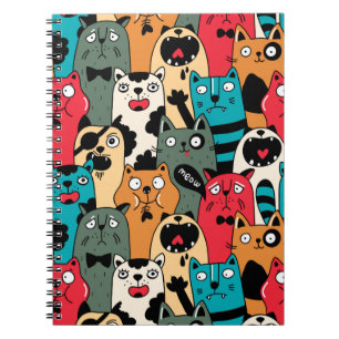 Cuaderno La multitud de gatos