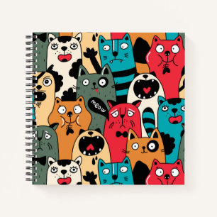 Cuaderno La multitud de gatos