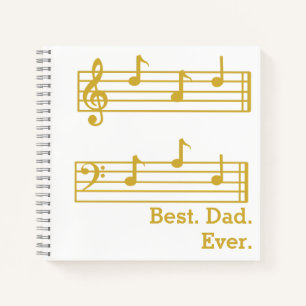 CUADERNO LA MÚSICA BLANCA DE ORO SEÑALA QUE LA MEJOR PAPÁ Q