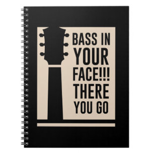 Cuaderno La Música De Guitarra En Tu Cara
