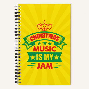 Cuaderno La música de Navidad es mi rollo-86254