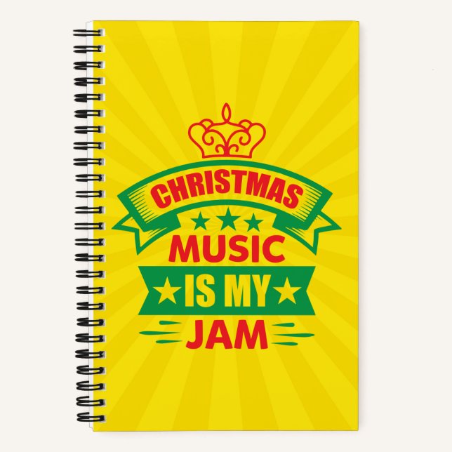 Cuaderno La música de Navidad es mi rollo-86254 (Anverso)