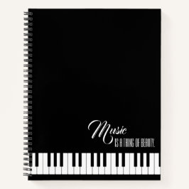 Cuaderno La Música Es Algo De Belleza